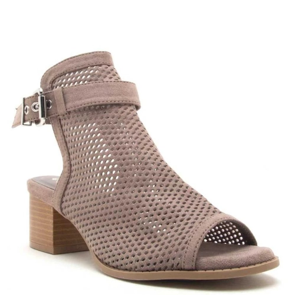 Perforated Mule Sandals - Picture 2 of 6